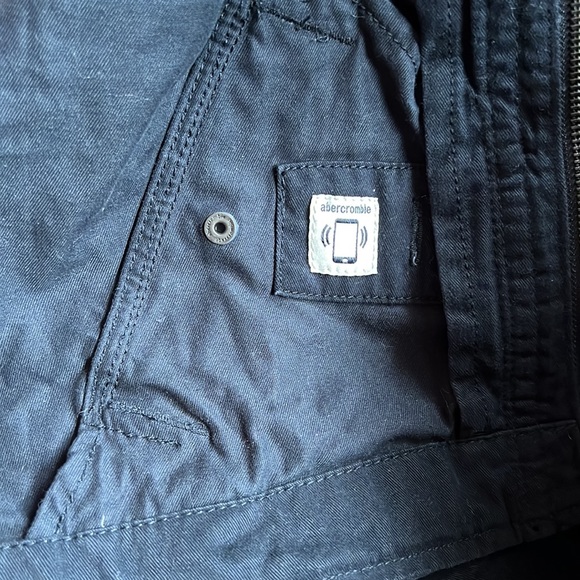 Abercrombie kids navy military jacket - Picture 7 of 7